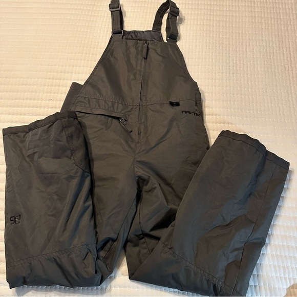 Arctix Kids Gray Insulated Bib Overalls Ski Snow Pants Youth Size L 5K winter - Picture 5 of 15